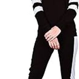Tracksuit For Women With Cotton Lycra Fabric - Full Sleeves Round Neck Gym Wear For Women - Best Fits For Yoga, Running, Jogging, Sports, Travel, Night Dress.-image-34