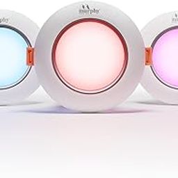 Murphy Plastic 3W Aura Led Deep Junction Box 3-In-1 Color Changing Light (Red/Blue/Pink Pack of 4)-image-12