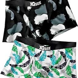 JN-...[Underwear Anti Bacterial Airsoft Trunk | Men's Regular Fit Underwear | Imported Nylon Fabric | Multicolor Pack-of-2]-45