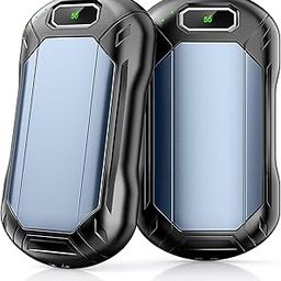 8000mAh Hand Warmers Rechargeable 2 Pack, Electric Portable Pocket Heater, Dual-Sided Safe Heating, Reusable Hand Warmer for Outdoor, Hunting, Golf, Camping, Winter Gifts for Women Men-image-38