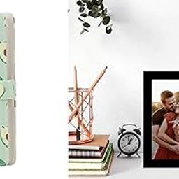 Calville Inst ax Mini Photo Album 96 Pockets with Bonus Desk Insta x Photo Frame – Fits Fuji film Inst ax Mini 11/12/90,EVO Polaroid Go Leather Album for Instant Film – Scrapbook Gift Set for Memories-image-18