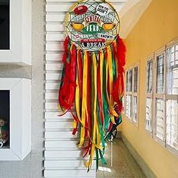 Teal by Tanvi F.R.I.E.N.D.S Dreamcatcher | Handmade Dream Catcher Wall Decor-image-30