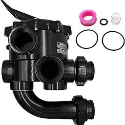 SP0715XR50 Control Valve Compatible with Hayward Pro Series Vari-Flo ，Replacement for DE Filter Multi-port Valve 2-Inch.（Black）-picture-25
