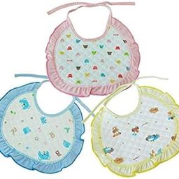 Uber World Baby Bibs Waterproof - Feeding and Drooling,Upper Soft Cotton and Lower Waterproof Layer, Fast Absorption and Quick Dry, Cute Prints, Multi Colors, Pack of 3-picture-19