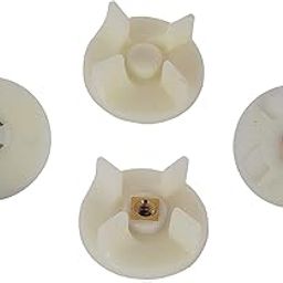 Pmw - Mixer Grinder Motor Coupler - 1 and Jar Coupler - 1 for Preethi - Pigeon - Kenstar - Sumeet - Orient - Bajaj - Crompton - Havells (White)-image-85