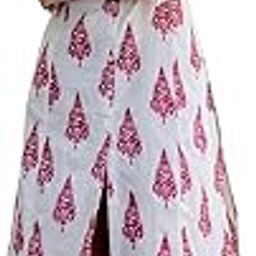 pistaa's Women Floral Printed Cotton Kurta With Palazzos-picture-31