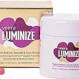Luminize by Veera Health | Emothion - Next Gen Glutathione from France | 15 Day Pack | Rosehip Extract and Niacinamide | For Skin Brightening | Reduces Dark Spots-image-65