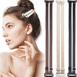 Gra8 Face Lift Straps Invisible Tape for Quick Facelift, Slim V Shape Look, Anti-Aging Skin Tightening, Double Chin Patch, Beauty Tape for Smooth Skin (2 PCS)-image-31