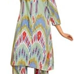 Printed Tunic with Trousers Co-Ords Set-image-72