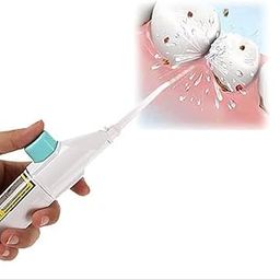 ITUSHA Portable Dental Water Flosser, Travel Water Jet Cordless Portable Air Technology Dental Oral Irrigator or Air Floss for Teeth Cleaning Power Dental Care-image-79
