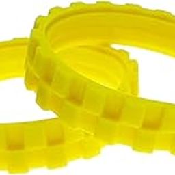 UJEAVETTE 2X Tires Wheels Series for 500, 600,700, 800 900, E5,I7+, S9, 676 980 Yellow-image-5