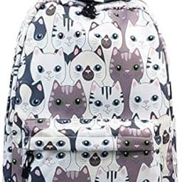 Girls School Backpack Fashion Leisure Backpack for Women Teenager Boys Waterproof Bag School Bag with Laptop Compartment-55