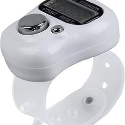 Ascension Finger Ring Counter Stitch Marker Row LCD Electronic Digital Tally Counter (Random Color)-25