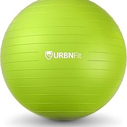 Exercise Ball (Multiple Sizes) for Fitness, Stability, Balance & Yoga - Workout Guide & Quick Pump Included - Anit Burst Professional Quality Design (Green, 55CM)-image-17