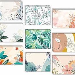 CVANU Attractive 9 Designs Greeting Cards, Blank Notecard With Envelopes for Office, All Occasion(18pcs)(3x4 inch)_c13-picture-17