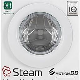 LG 7 Kg, 5 Star, Steam, Inverter Direct Drive Technology, 6 Motion DD, Fully-Automatic Front Load Washing Machine (FHB1207Z2W, Remove Allergens & Tough Stain, Dial, Touch & LED Display, Essence White)-18