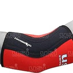 USI UNIVERSAL THE UNBEATABLE ES5 5 mm Elbow Sleeves (1 PC) for Fitness, Weightlifting, Powerlifting, Cross Training Tennis Elbow, Tendonitis and Elbow Pain (ES5_M)-image-50