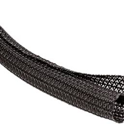 1/8" F6 Braided Wrap Around Sleeving - 10FT - Black-picture-18