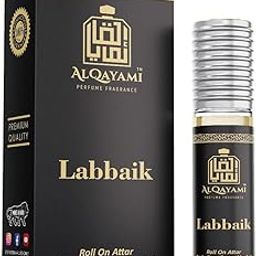 Al Qayami Labbaik Roll On Attar, 6ml, Alcohol-Free Premium Perfume Fragrance-image-94