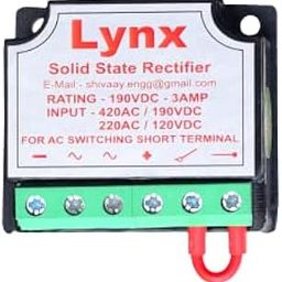 Shivaay Engineering Solid State Rectifier 3AMP| Converts 440V AC to 190V DC 3AMP | Rating: 190V DC-3 AMP |Plug and Play||COMPATIBLE WITH (UHD-MODLE) (45X52X28 mm, Current Rating: 3 AMP)-image-31