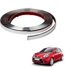 Kozdiko Car Side Window Chrome Beading Roll 14MM 20 Mtr for Renault Pulse-image-69