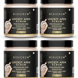 Desicrew UnderArms Scrub Tan Removal Removes Dirt & Dark Spot Removal 400 Gm Scrub (400 g)-image-62