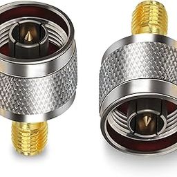 ABONIX SMA Female to N Male RF Coaxial Adapter (Pack of 2) – Connector for RF Testing, Antennas, Wireless Communication & Broadcast Equipment-22