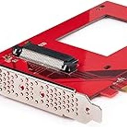 StarTech.com U.3 to PCIe Adapter Card - PCIe 4.0 x4 Adapter for 2.5" U.3 NVMe SSDs - SFF-TA-1001 PCI Express Add-in Card - TAA Compliant (PEX4SFF8639U3)-image-55