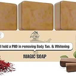 HarGhar Sandalwood & Saffron Bath Soap, 300g, Pack of 3, Handmade, Paraben Free-17
