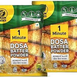 Grain 'N' Grace 1Minute Dosa Batter Powder Pack Of 2(500G Each)-image-73