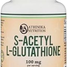 S-Acetyl L-GlutathIne Capsules - 100mg, 60 Count (Acetylated Glutathine Antioxidant - More Absorbable Than Glutathione and Liposomal Glutathione, Non-GMO and Gluten Free)-20