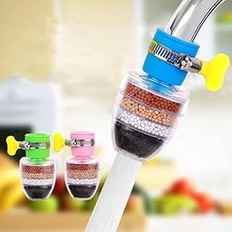 Multilayer Carbon Activated Dust and Chlorine Remover Water Softener for Kitchen Sink and Bathroom Wash Basin Tap Water Purifier Filter Faucet (Multicolor) (Pack of 2)-image-62
