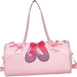 CALANDIS™ Ballet Bag Nylon Casual Cute Round Dance Bag for Dancing Gymnastics Swimming Shoes pattern-image-68