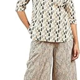 Women's Premium Cotton Printed Night Suits Set || Comfortable & Stylish Pajama Set with Pockets || Co-ord Set for women || Night Wear for Women || Lounge Wear Set for Women-image-37