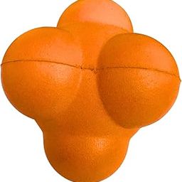 VIGOUR SPORTS Reaction Training Ball, Large Size, Orange, Rubber Material for Agility Practice-image-1