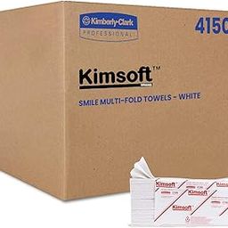 Kimsoft Economical Multi Fold Hand Towel 41500 - M Fold Towel - 30 Packs x 200 Sheets - White Folded Towel Sheets 22 X 21 cm (6000 Total)-image-41