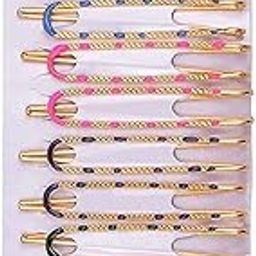 Designer Pins Multicolour Indian Dress & Saree Pins | Safety Pins | Brooch for Women-image-30