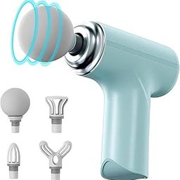 RESTECK Massage Machine for Body Pain – Mini Massage Gun for Deep Tissue, Muscle & Body Pain Relief – Handheld, Battery Powered Massager for Neck, Shoulder, Back, Foot-image-21