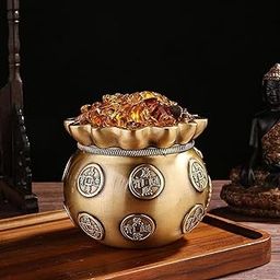 Feng Shui Brass Cornucopia Gifts Treasure Bowl for Dining Table Multipurpose S Home & Garden || Home Dcor || Figurines-image-58