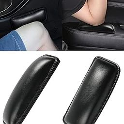 YAKEFLY 2 Pack Soft Car Center Console Knee Leg Elbow Cushion Pad,Universal Leather Car Armrest Pillow Car Knee Cushion Elbow Pillow Thigh Support Comfort Pillow,Automotive Interior Accessories-15