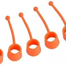 SAZ DEKOR® 2xFinger Training Device Tension Strength Hand for Home 75 pounds orange-image-19
