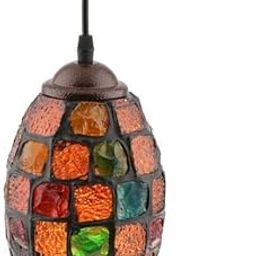 ARTISOUL® 2Pcs Retro Colorful Ceiling Pendant Lamp Light Chandelier Shade Lampshade 1# | Lamps, Lighting & Ceiling Fans | Lamp Shades-image-34