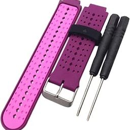 Replacement Band for Garmin Forerunner 220 230 235 620 Purple & Pink-image-22