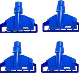 Marian® Blue Universal Fitting Mop Clip Head Home|Office|Kitchen|Bathroom|Cleaning Supplies (Pack of 4)-picture-13