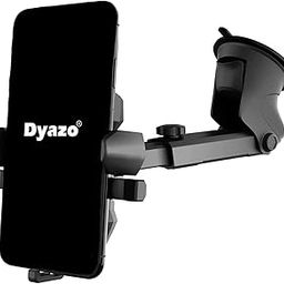 Dyazo Upgraded Long Neck Car Mount Mobile Phone Holder Long Neck Adjustable 360 Degree Rotatable Lightweight for car Windshield and Dashboard for All Cell Phones (Black)-image-42