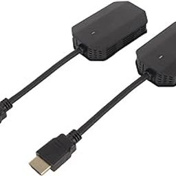 HDMI Wireless Transmitter and Receiver, 4K 2.4/5GHz WiFi Wireless Screen Extension Kit Screen Mirroring Video Audio to Monitor, HDTV, Plug and Play-32
