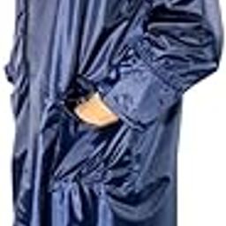 Firmed String Raincoat For Men & Women Waterproof Pvc Pastic Polyester Mix Longcoat With Adjustable Hood And Carrying Pouch, Reusable & Packable-image-64