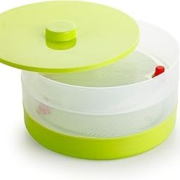 Ganesh Hygienic Sprout Maker | Organic Home Making Fresh Sprouts Beans for Living Healthy Life (2 Layer) Multicolor-image-35