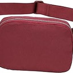 ™ Waist Pack Bag Adjustable Strap Wallet Fanny Pack for Hiking Outdoor Walking Deep Red | Backpacks, Bags & Briefcases | Mens Accessories-image-99