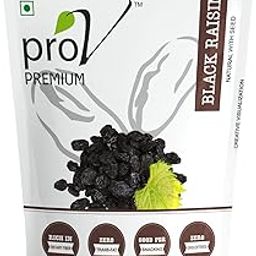 ProV Premium - Black Raisins 250 gm | Seed Kaali Kishmish | Natural Dried & Sweet Dryfruits | Fiberous & Delicious for Snacking-image-39